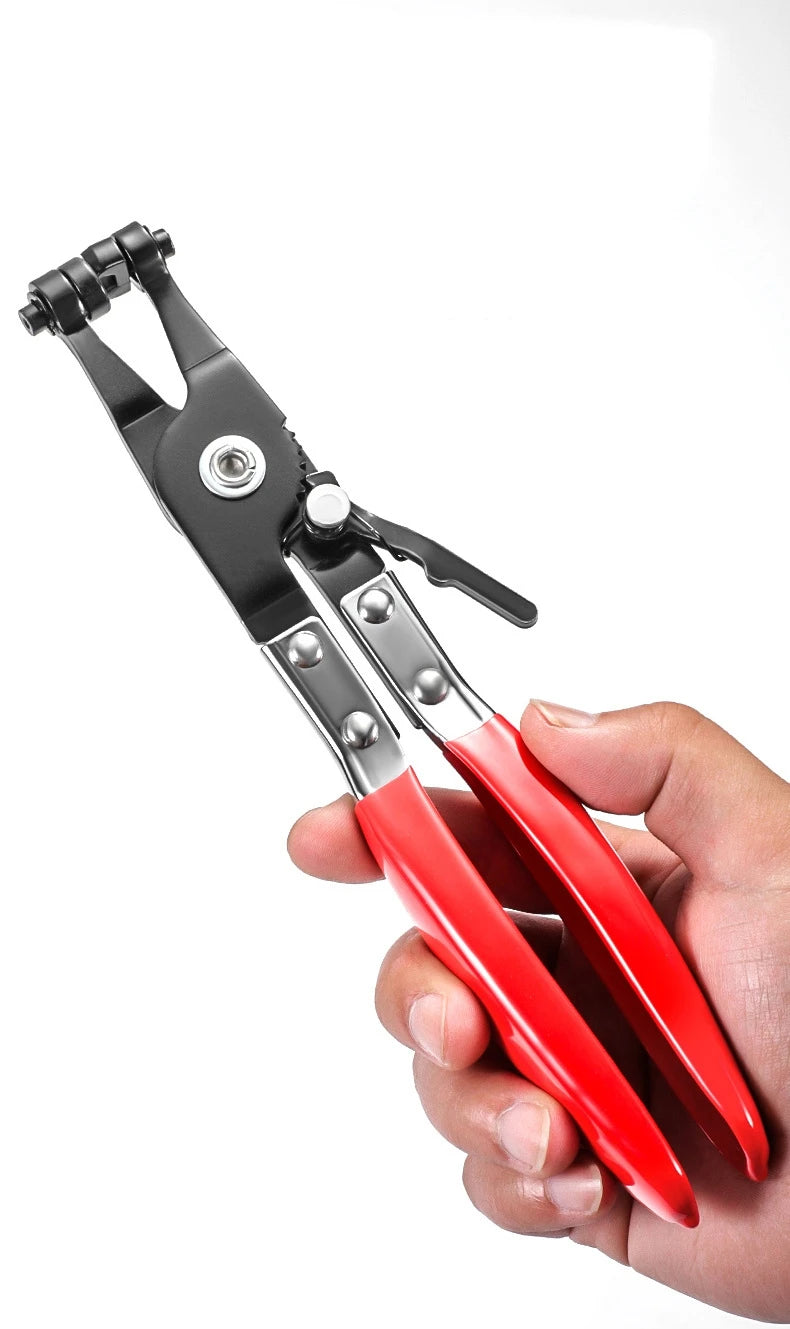 Long Reach Hose Clamp Pliers Set for Fuel, Oil, Water, and Radiator Hoses