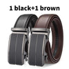 Men's Automatic Ratchet Leather Belt