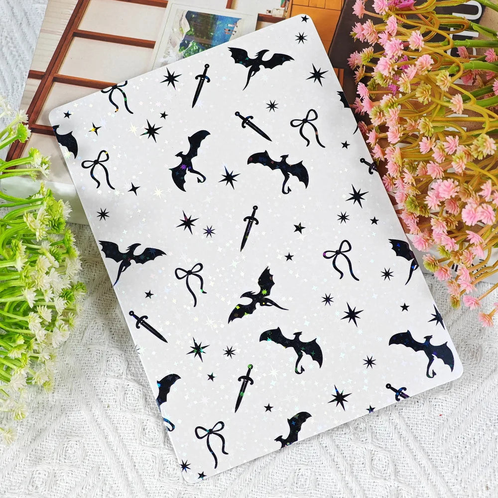 Cartoon Bow Design Insert Cards for Transparent Tablet Cases