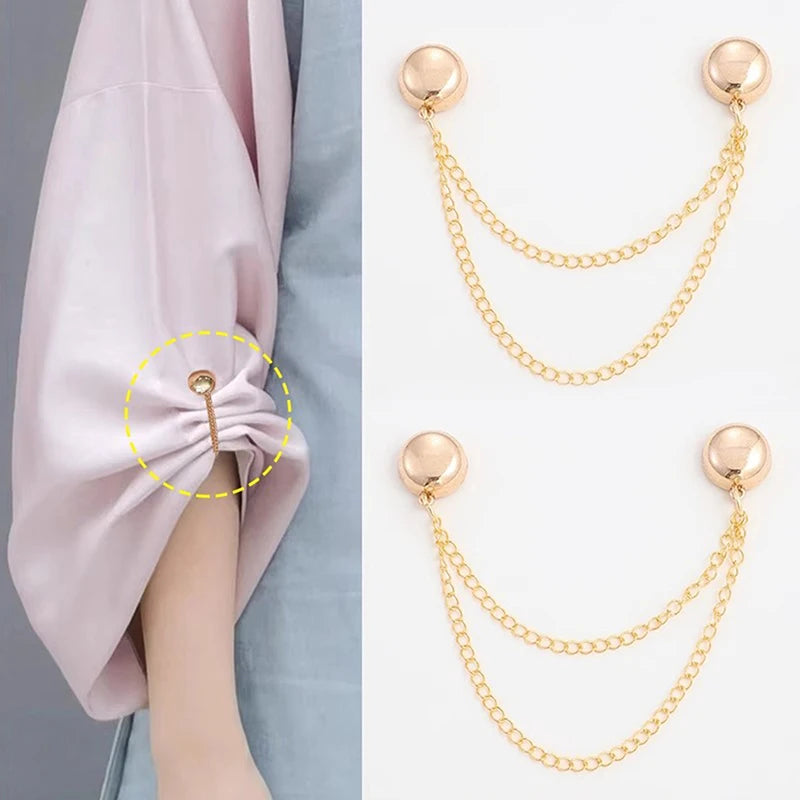 Magnetic Clothing Clips with Chain