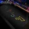 Extra-Large Anime Mouse Pad with Non-Slip Rubber Base