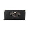 Skull Punk Style Long Wallet with RFID Protection