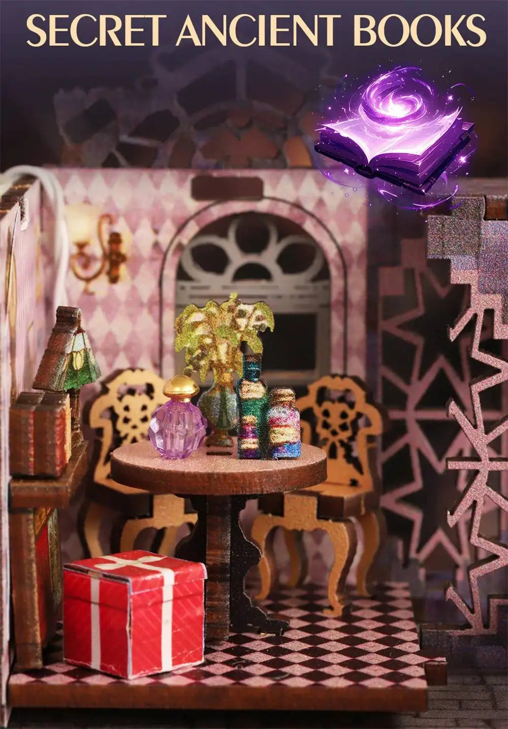 Wooden Miniature House Kit – The Gate of Secret Realm