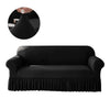 Stretch Sofa Slipcover with Skirted Edge