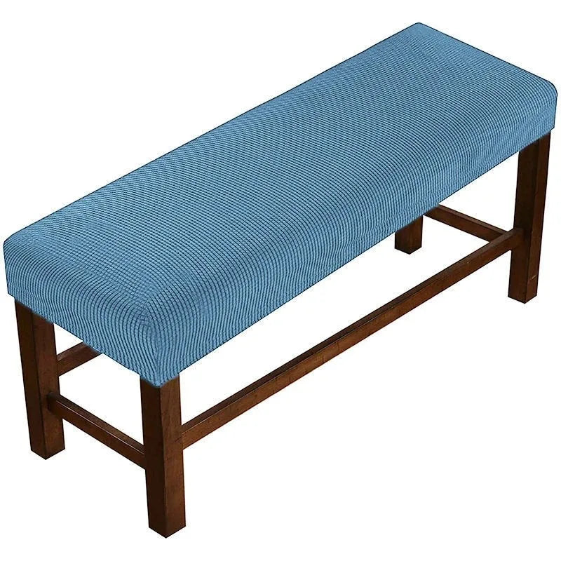 Stretchable Bench Seat Cover – Washable Dust-Proof Furniture Protector