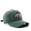 Vintage Washed New York Embroidery Snapback Hat