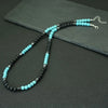 Tiger's Eye & Lava Stone Beaded Necklace