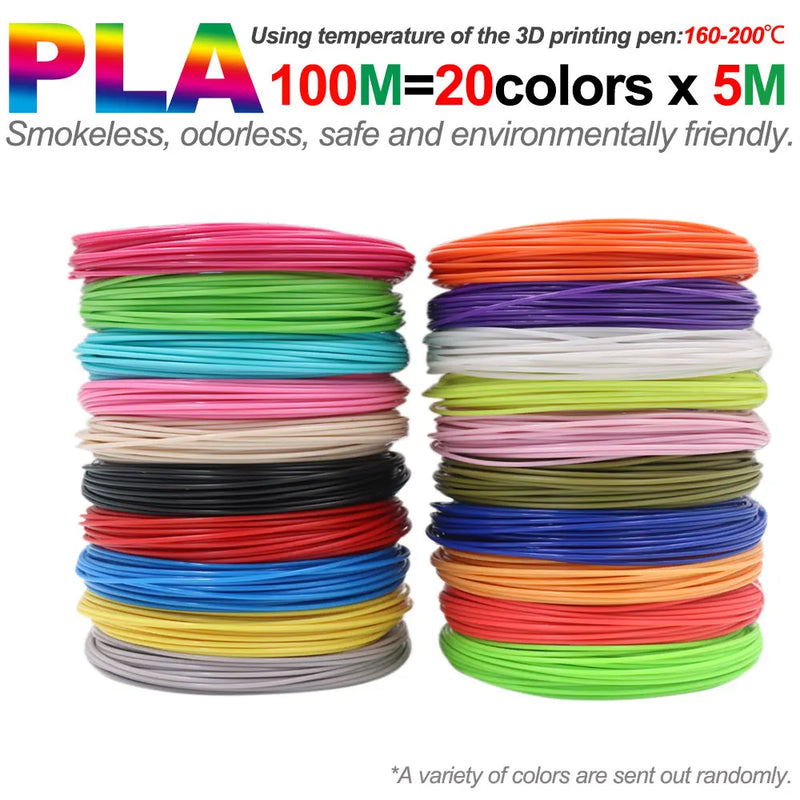 PLA-Filament für 3D-Stifte – 1,75 mm, Mehrfarbig