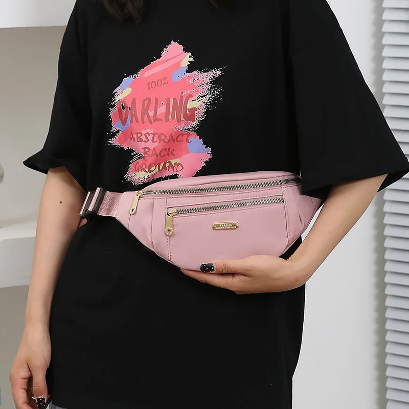 Compact Water-Resistant Crossbody Sling Bag for Travel & Daily Use