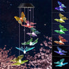 Color Changing Solar Wind Chimes