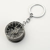 Gearbox Keychain with Turbo Hub and Brake Disc Pendant