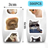 Funny Cat Graffiti Stickers for Personalization