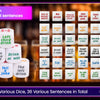 Party Dice Drinking Game Set with 36 Fun Challenges