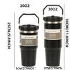 Insulated Stainless Steel Tumbler with Handle