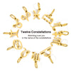 Stainless Steel Zodiac Constellation Pendant