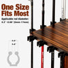 360° Rotating Fishing Rod Rack - Floor Stand Holds Up to 16 Rods
