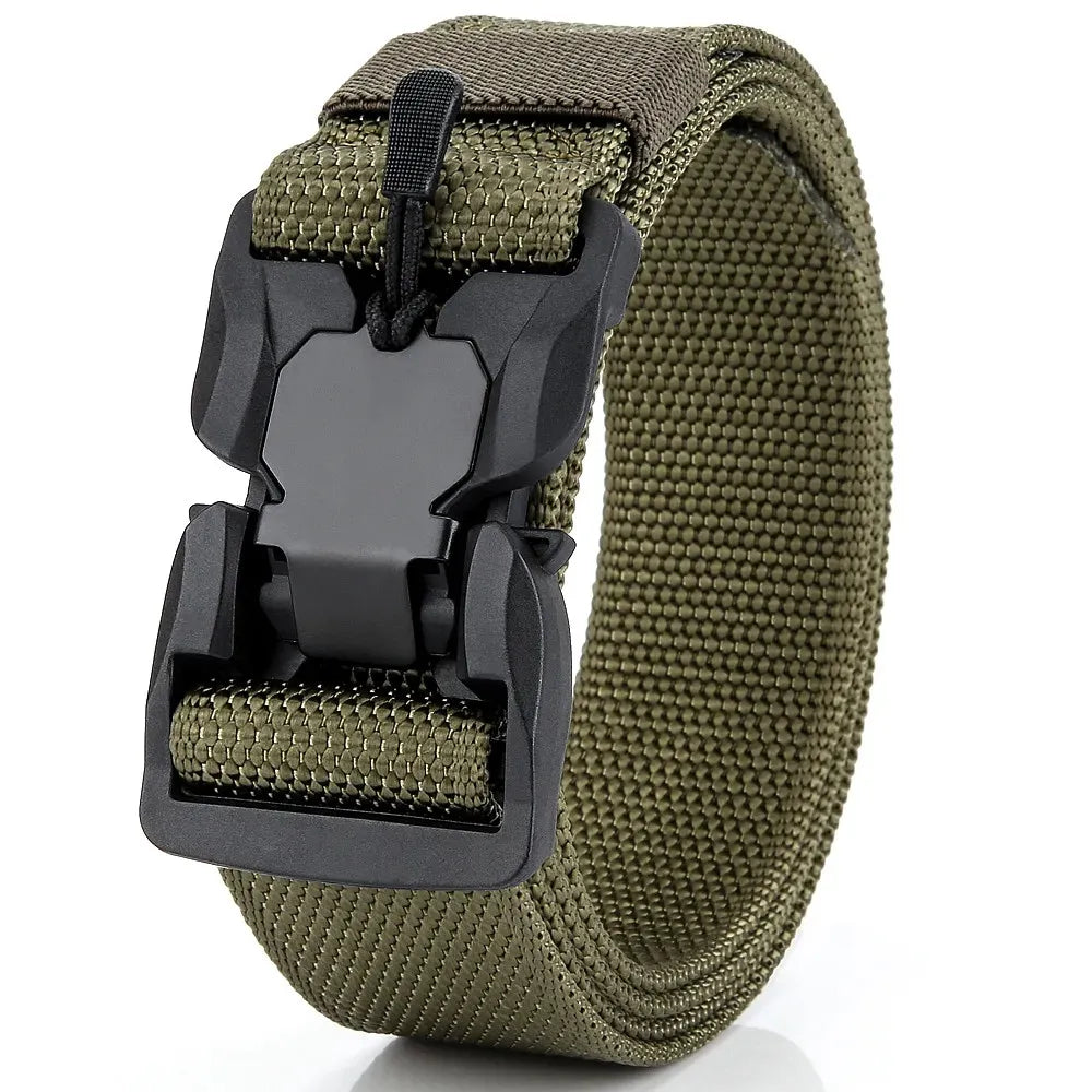 Quick Release Magnetic Buckle Tactical Belt