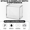 Clear Acrylic Display Case with Magnetic Lid