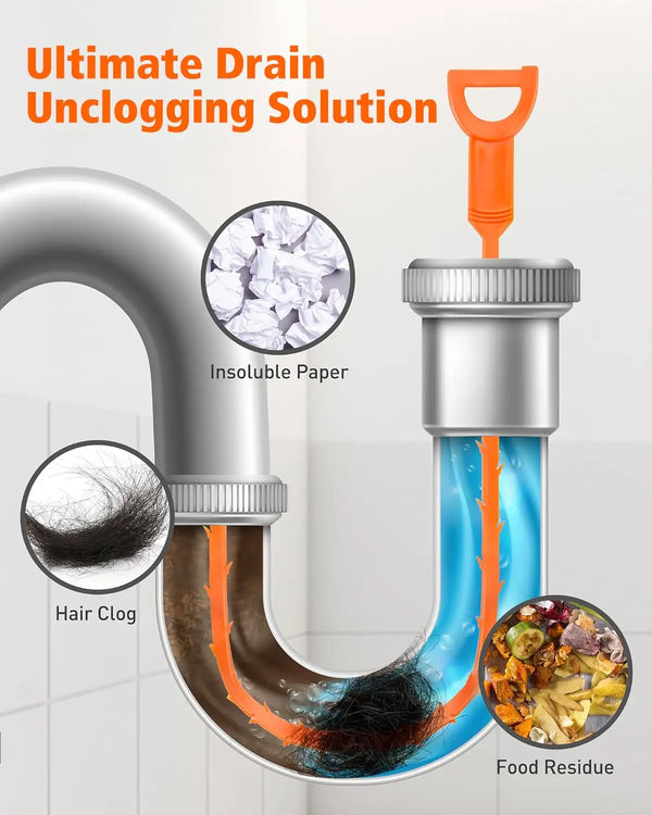 Flexible Drain Clog Remover Tool
