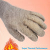 Winter Waterproof Thermal Work Gloves with Anti-Slip Latex Grip