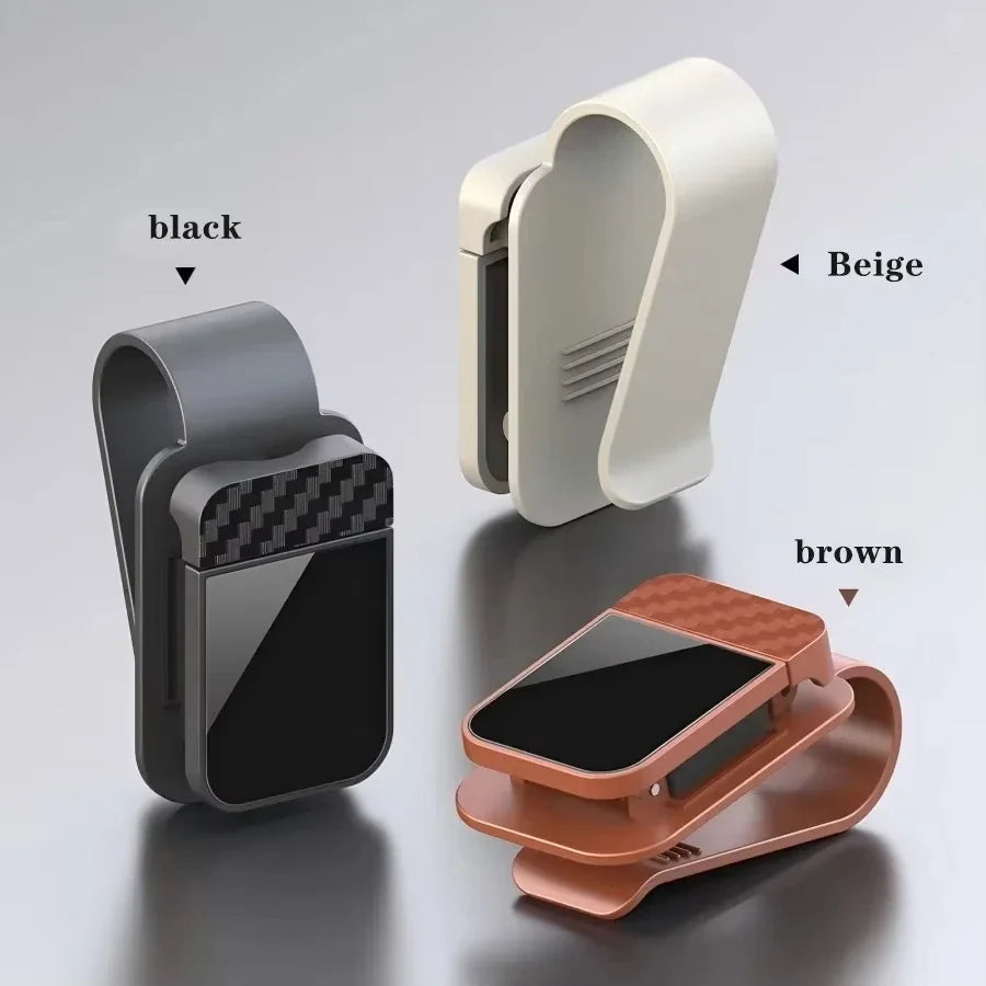 Universal Car Sunglasses Clip and Storage Holder