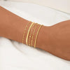 Elegant Adjustable Gold-Plated Bracelet