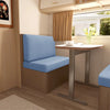 Stretchable RV Dinette Cushion Cover Set - 2 Piece Bench & Backrest Protector