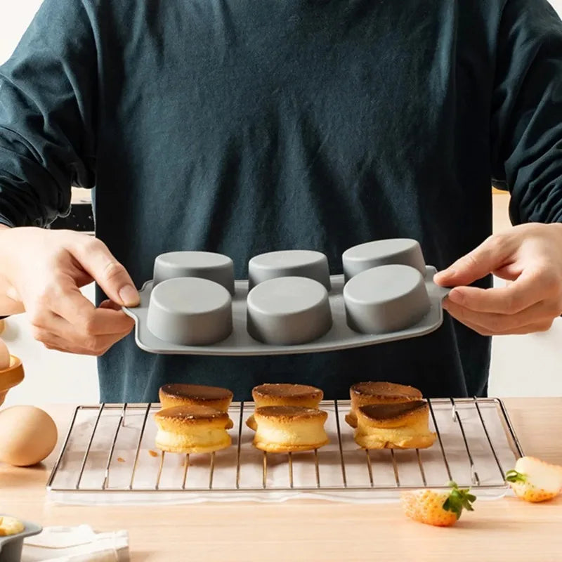 Non-Stick Silicone Muffin & Cupcake Baking Pan