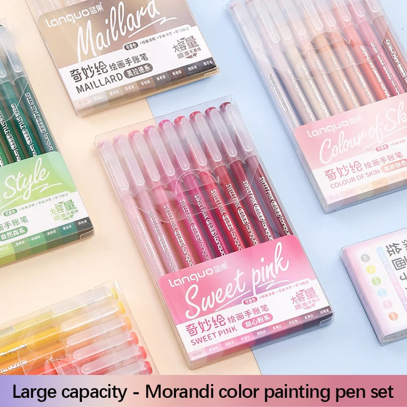 Set de Stylos Gel Vifs pour le Journaling et les Études