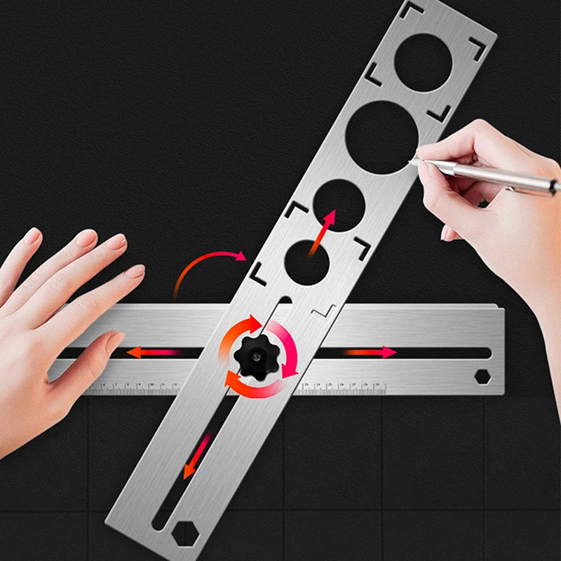 Stainless Steel Tile Locator & Hole Marking Tool