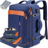 Expandable Travel Backpack with 4 Packing Cubes