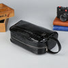 Men's PU Leather Clutch Wallet with Zipper Closure
