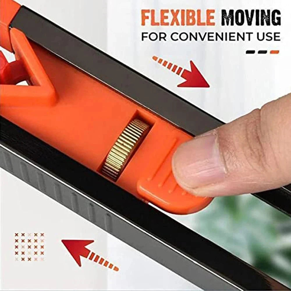 Adjustable Contour Gauge with Lock – Precision Profile Scribing Tool for Woodworking