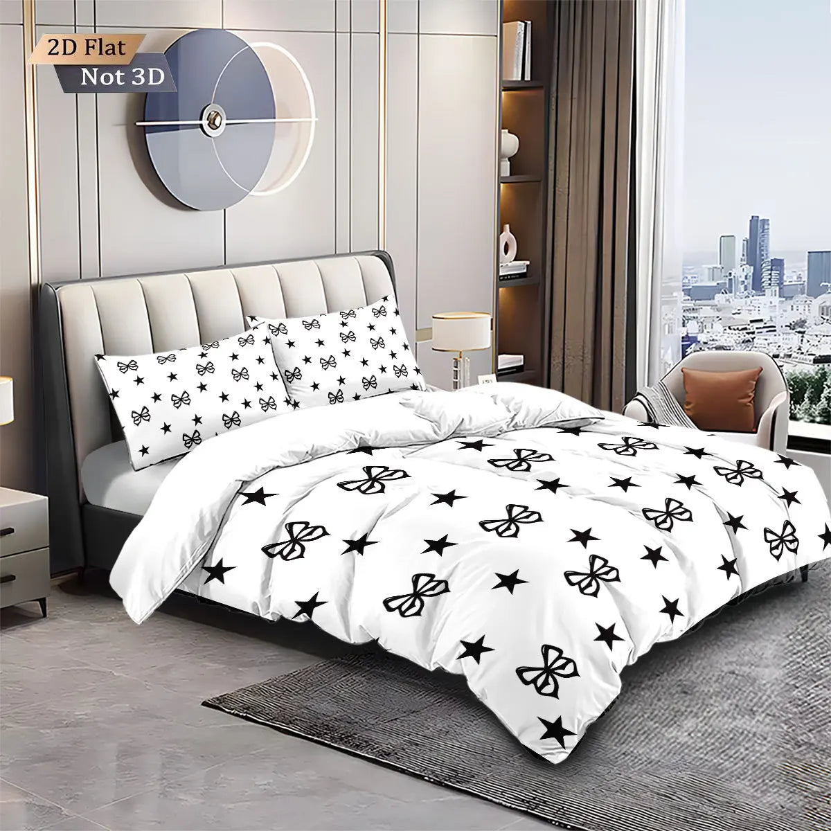 Kawaii Duvet Cover Set with Matching Pillowcases