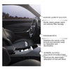 A close-up view of an advanced car interior cleaner featuring sodium lauryl sulfate, disodium edta, and isomeric alcohol poly
