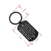 Drive Safe Dad Keychain