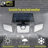 Outdoor IP65 waterproof security light suitable for bad weather with heat resistance and frost resistance