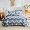 Quilted Bedspread Set with Matching Pillowcases