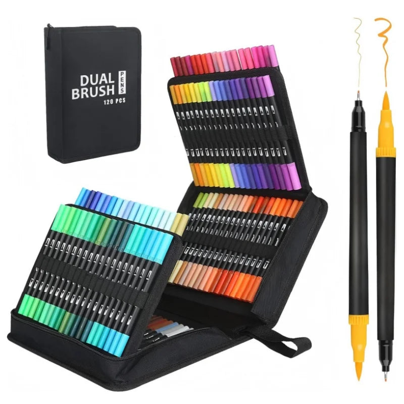 Dual-Tip Art Marker Set