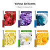 Floral Gel Toilet Freshener Tablets – Long-Lasting Deodorizer (6 Scents)