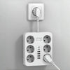6-Outlet Wall Power Strip with USB-C Charging