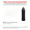 Custom Engraved Insulated Stainless Steel Water Bottle with Straw