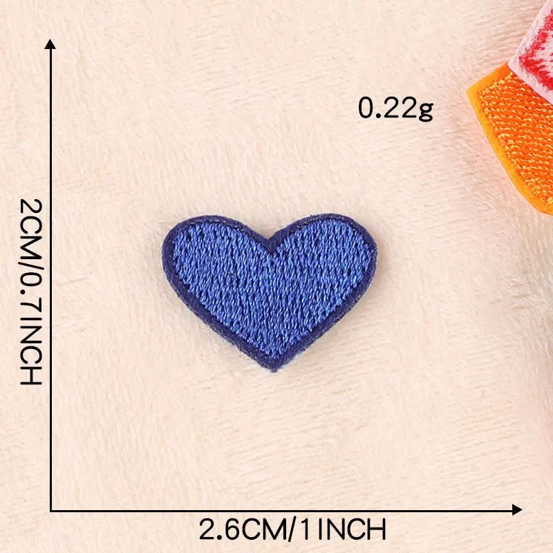 Embroidered Flower Iron-On Patches Set for Clothing & Accessories