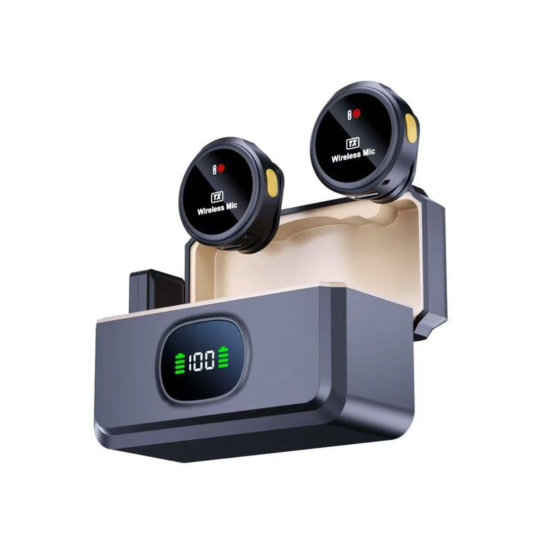 Wireless Lavalier Microphone with Magnetic Clip