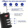 TSA-Approved 3-Digit Combination Travel Lock - Durable Zinc Alloy Luggage Lock