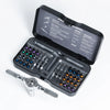 Gearless Ratchet Screwdriver Set with Magnetic S2 Steel Bits