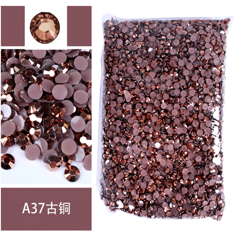 Jelly AB Flatback Resin Rhinestones (2-6mm)