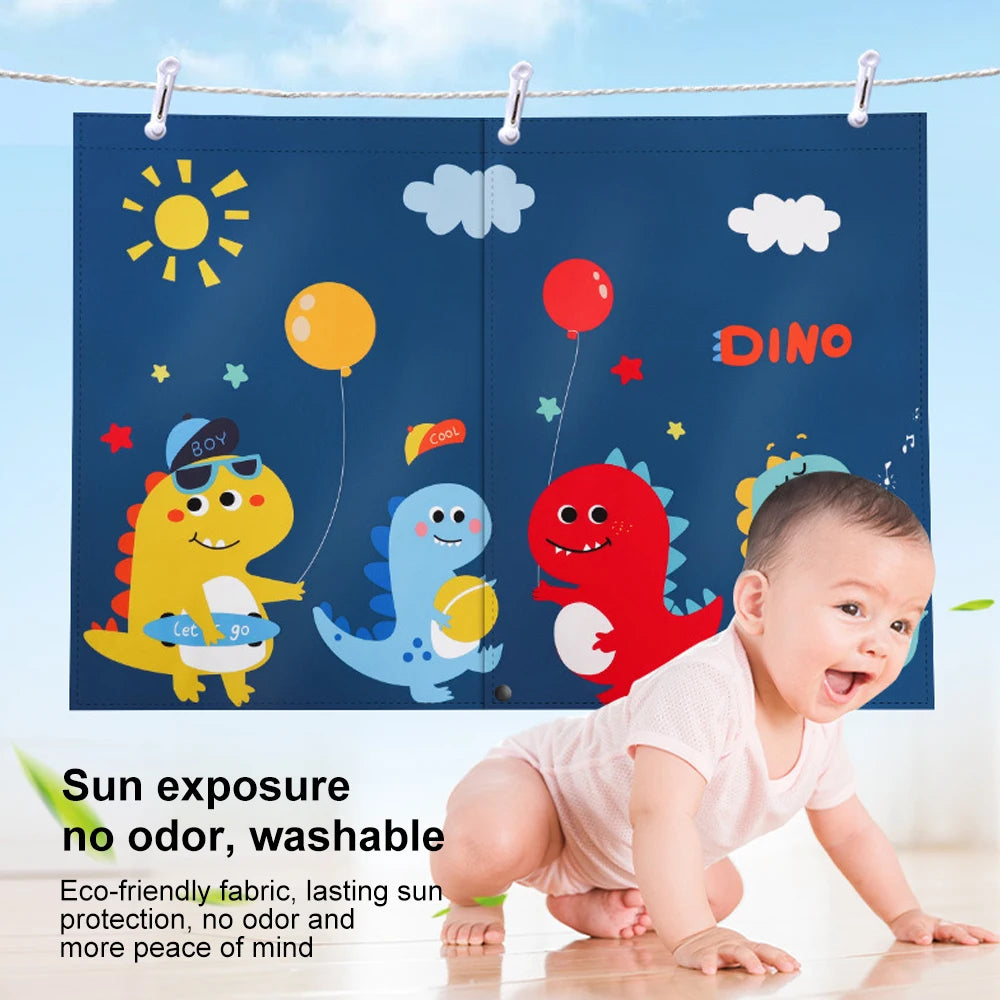 Telescopic Magnetic Car Window Shades with UV Protection and Insect Mesh