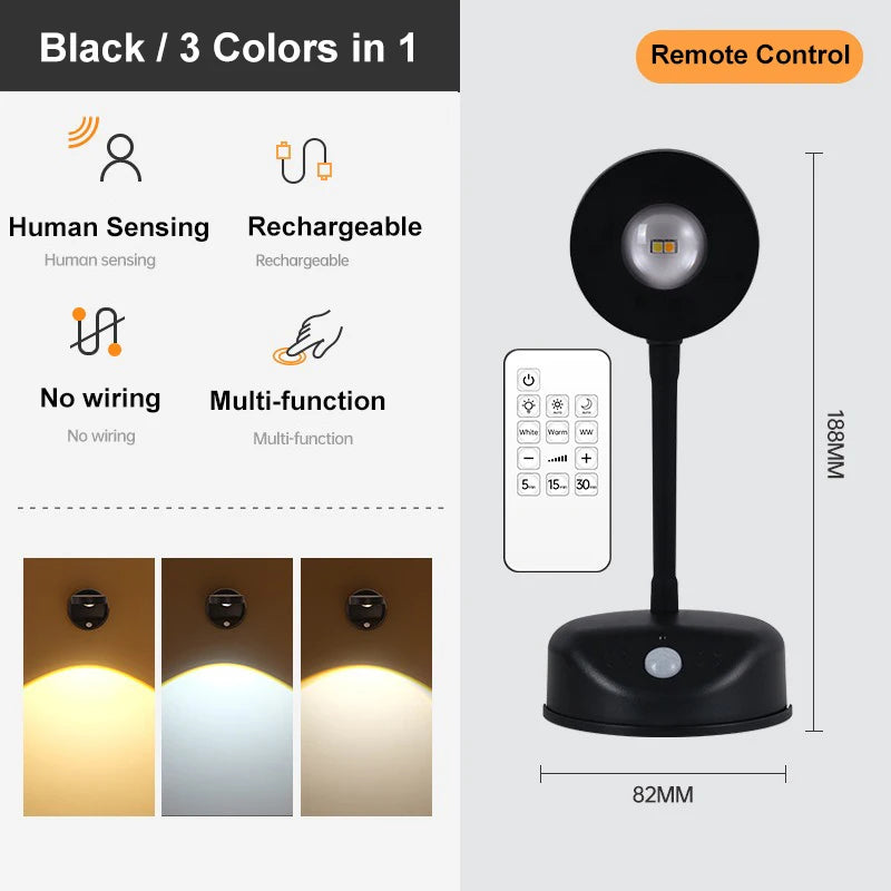 Lampe Murale à Capteur Intelligent