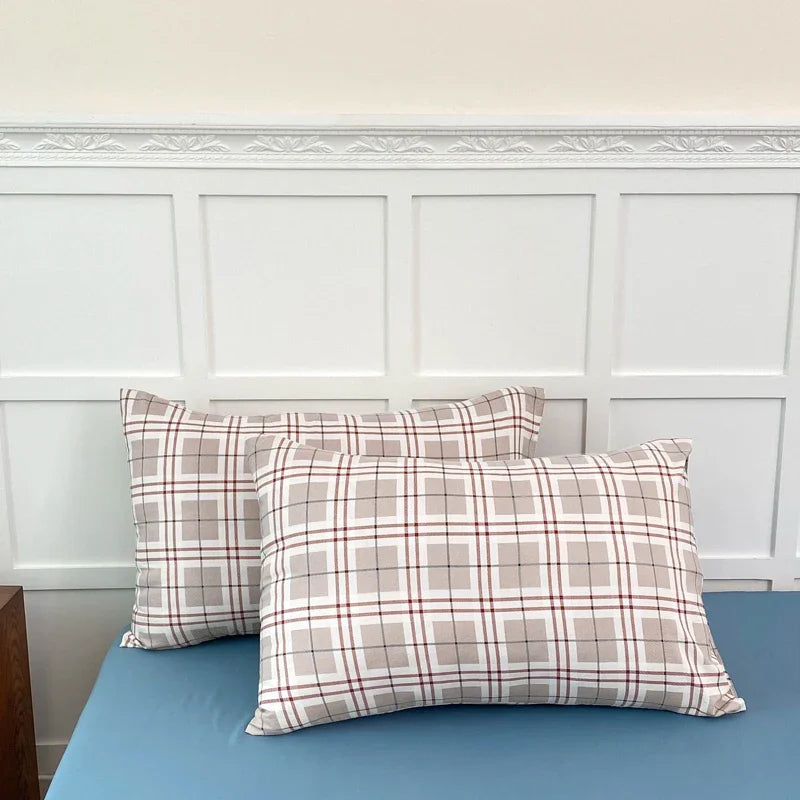 Soft Polyester Pillowcases for Bedroom (Set of 2)